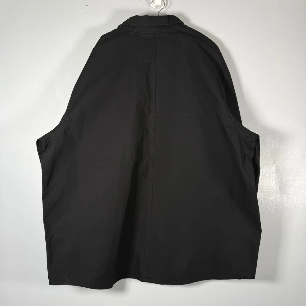 Carhartt Montana Rugged Flex Loose Fit Duck Shirt Jac Black 2XL TW6384-M NWT